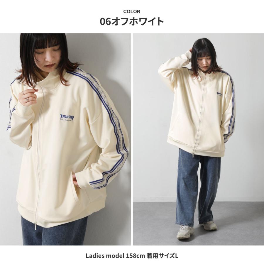 Thrasher トラックジャケット メンズ ジャージ ジャージ上 Thrasher トラックジャケット メンズ ジャージ ジャージ上