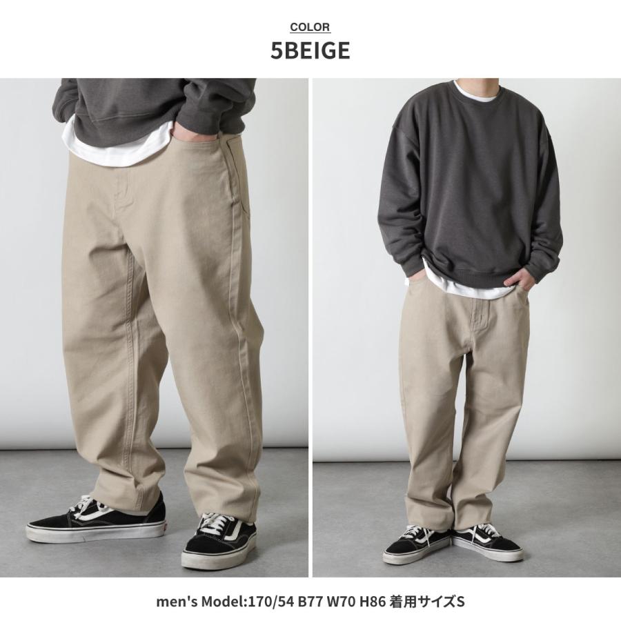ZIP FIVE ワイドパンツ メンズ デニムパンツ ツイルパンツ ZIP FIVE ワイドパンツ メンズ デニムパンツ ツイルパンツ