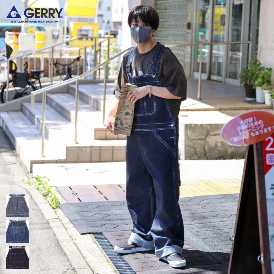 オーバーオール メンズ つなぎ サロペット デニムパンツ デニム