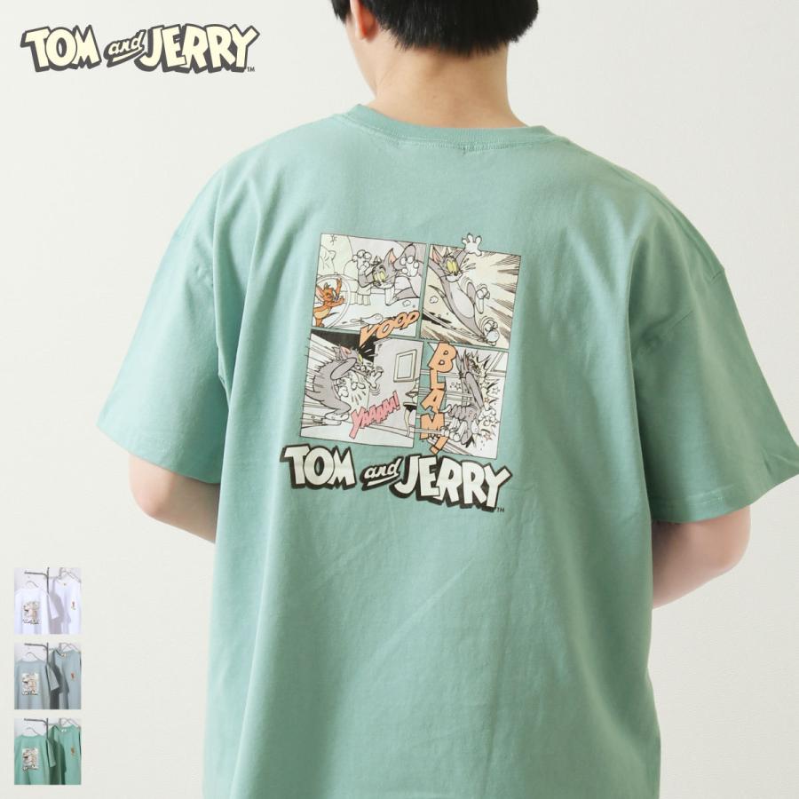 Tシャツ メンズ カットソー 半袖tシャツ 半袖 プリント イラスト トムとジェリー ファッション Zip 通販 Paypayモール