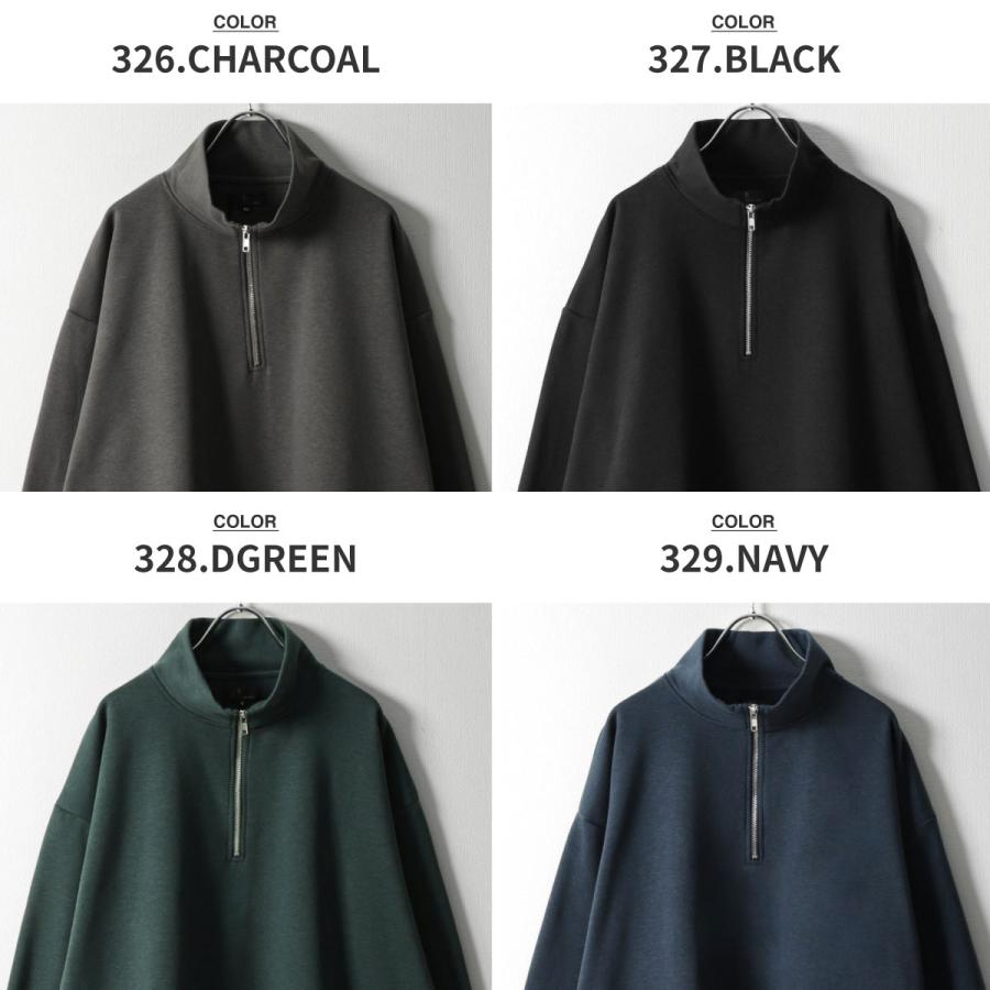ZIP FIVE トレーナー メンズ スウェット ハーフジップ スタンド ZIP FIVE トレーナー メンズ スウェット ハーフジップ スタンド