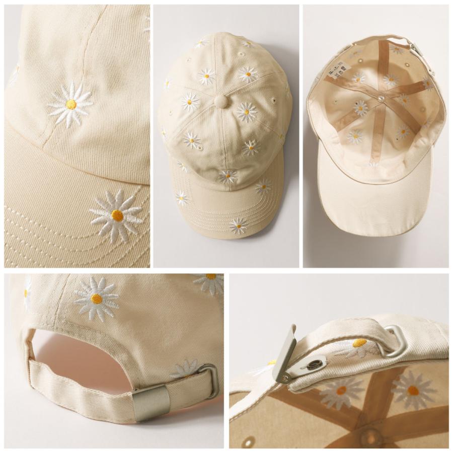 キャップ メンズ 帽子 ベースボールキャップ 花柄 フラワーデザイン 刺繍 ファッション (161945)｜zip｜08