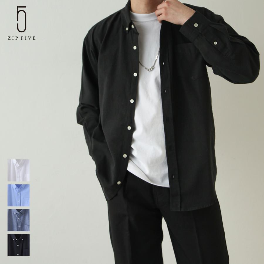 ZIP FIVE ボタンダウンシャツ メンズ 長袖シャツ カジュアル ZIP FIVE ボタンダウンシャツ メンズ 長袖シャツ カジュアル