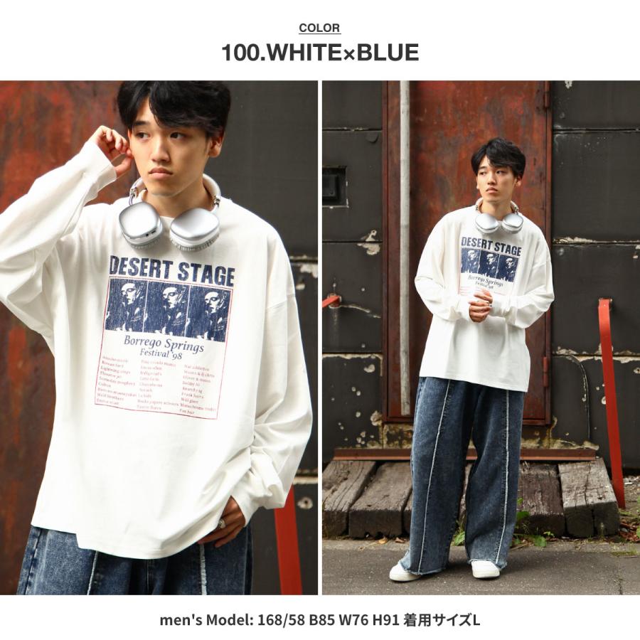 ZIP FIVE ロンTEE メンズ ルーズシルエット ヴィンテージ風 T ZIP FIVE ロンTEE メンズ ルーズシルエット ヴィンテージ風 T