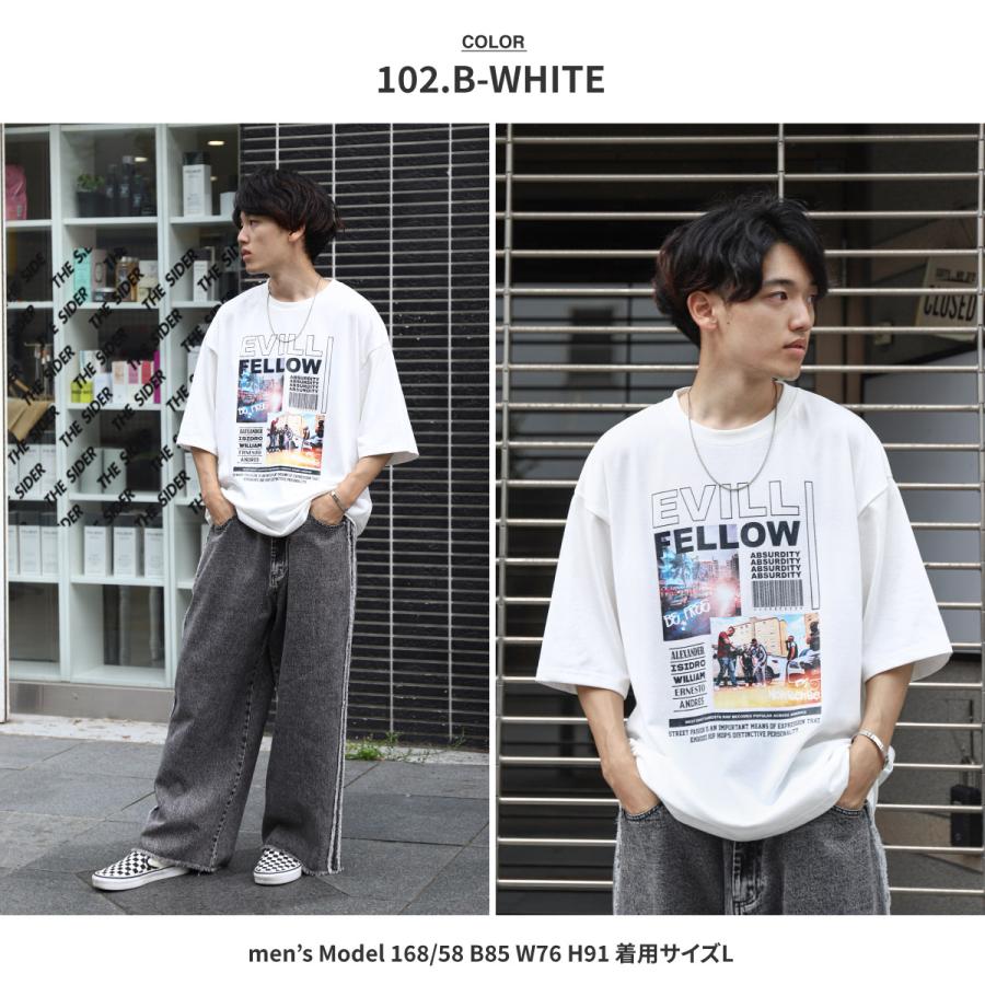 ZIP FIVE Tシャツ メンズ グラフィックTシャツ 90s 半袖Tシャツ 