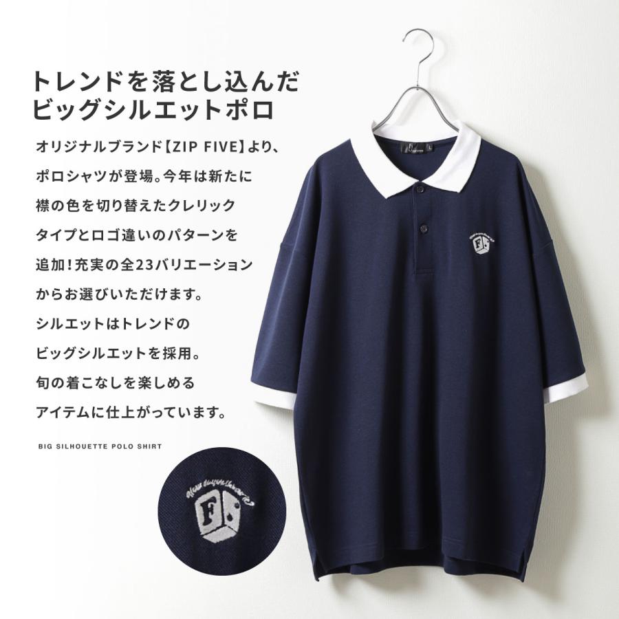 ZIP FIVE ポロシャツ メンズ レディース ゴルフウェア 半袖 ZIP FIVE ポロシャツ メンズ レディース ゴルフウェア 半袖