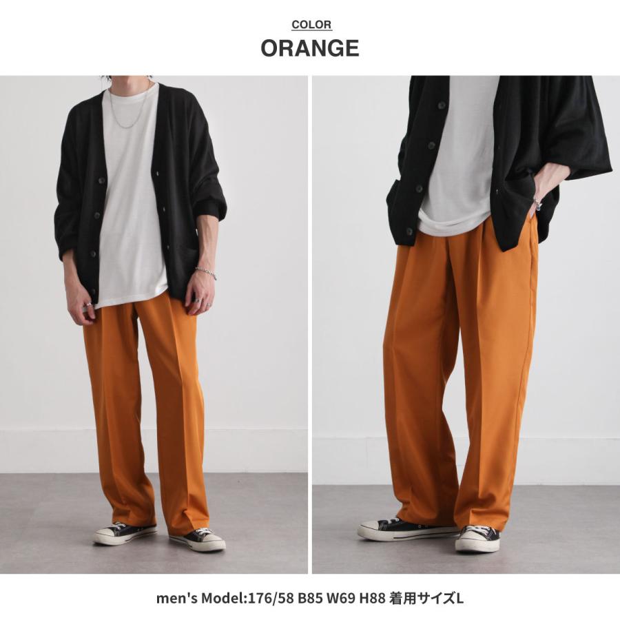 ZIP FIVE スラックス メンズ ワイドパンツ ルーズシルエット ZIP FIVE スラックス メンズ ワイドパンツ ルーズシルエット