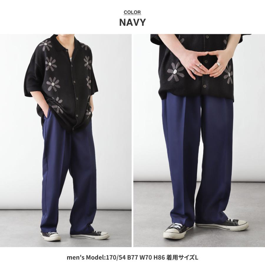 ZIP FIVE スラックス メンズ ワイドパンツ ルーズシルエット ZIP FIVE スラックス メンズ ワイドパンツ ルーズシルエット