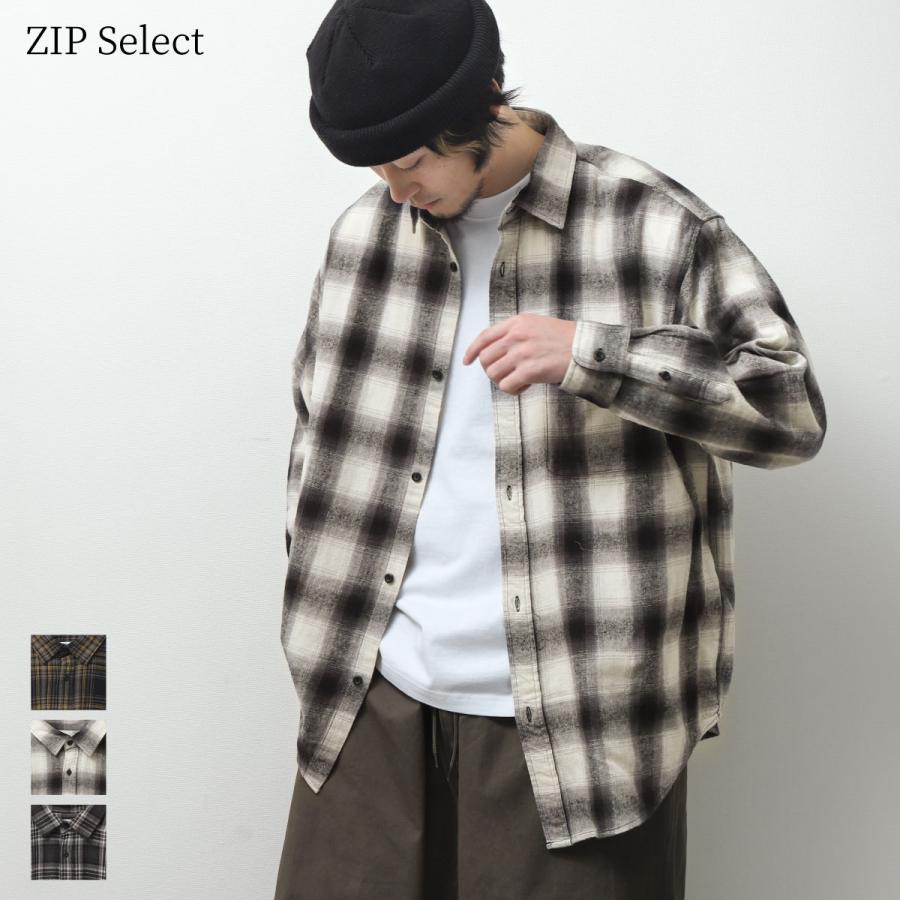 ネルシャツ メンズ カジュアルシャツ 長袖シャツ オーバーサイズ オーバーシャツ チェック柄 レギュラーカラー ファッション (23-2023r) :  23-2023r : zip - 通販 - Yahoo!ショッピング