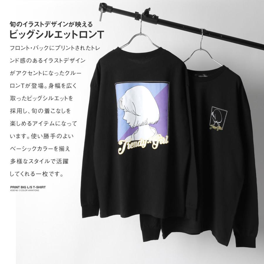 Tシャツ メンズ ロンt カットソー 長袖tシャツ バックイラスト バックプリント エモい ファッション Zip 通販 Yahoo ショッピング