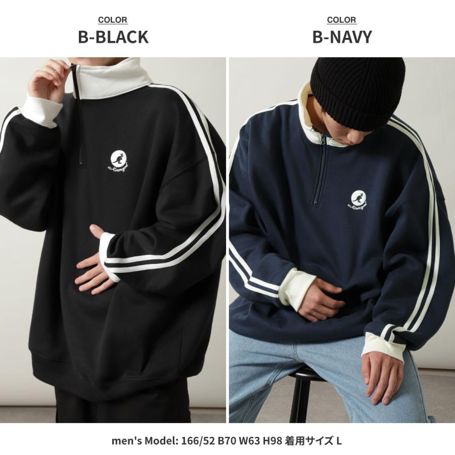 ZIP FIVE スウェット メンズ トレーナー ハーフジップ 裏起毛 ZIP FIVE スウェット メンズ トレーナー ハーフジップ 裏起毛