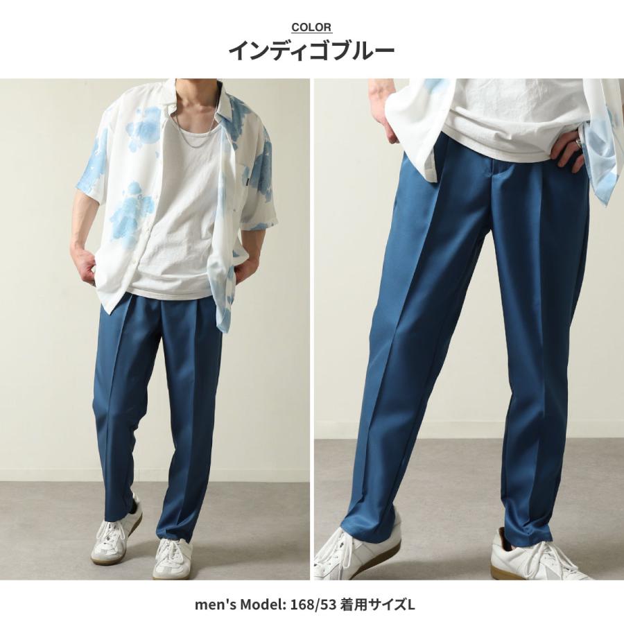 ZIP FIVE スラックス メンズ テーパードパンツ 無地 ロング ZIP FIVE スラックス メンズ テーパードパンツ 無地 ロング