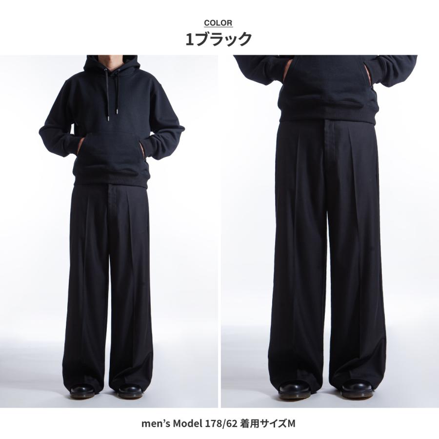 スラックス メンズ ワイドパンツ ストレートシルエット ワイド スラックス メンズ ワイドパンツ ストレートシルエット ワイド