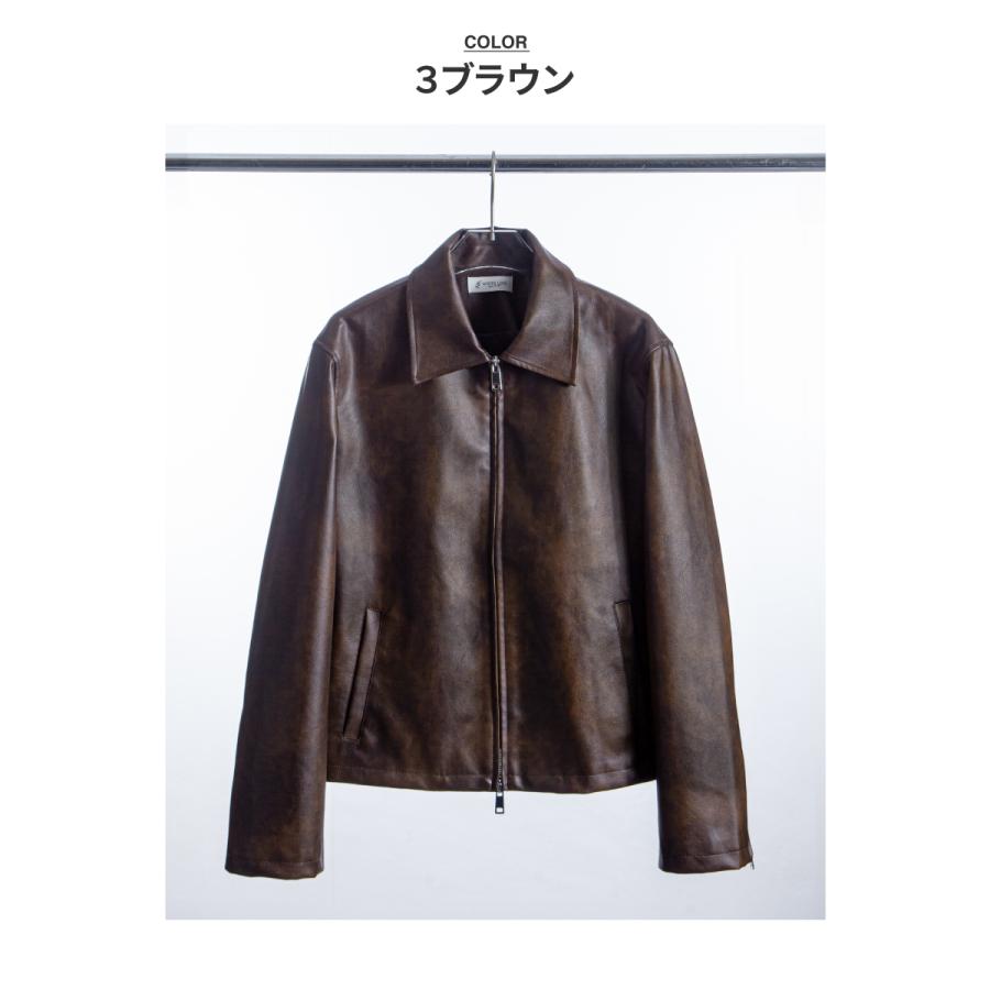 ジャケット メンズ レザー アウター レザージャケット ジップ ジャケット メンズ レザー アウター レザージャケット ジップ