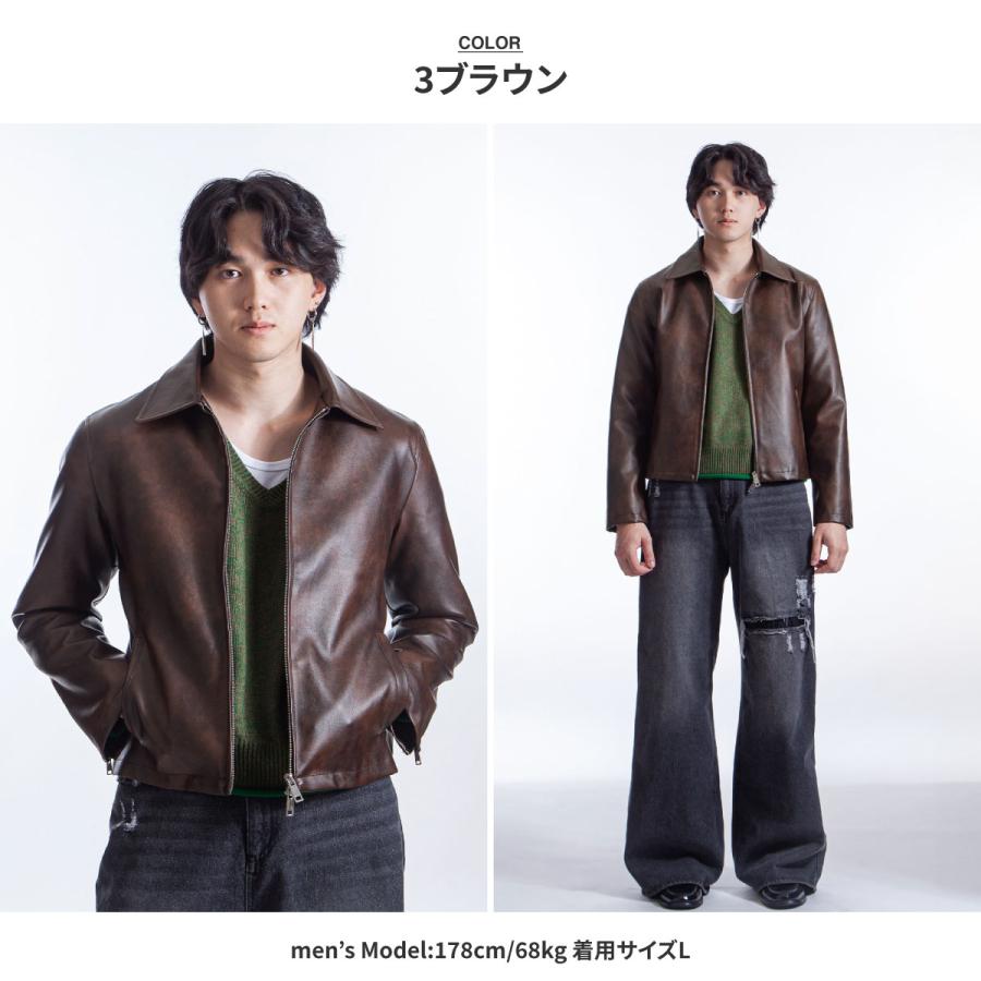 ジャケット メンズ レザー アウター レザージャケット ジップ ジャケット メンズ レザー アウター レザージャケット ジップ
