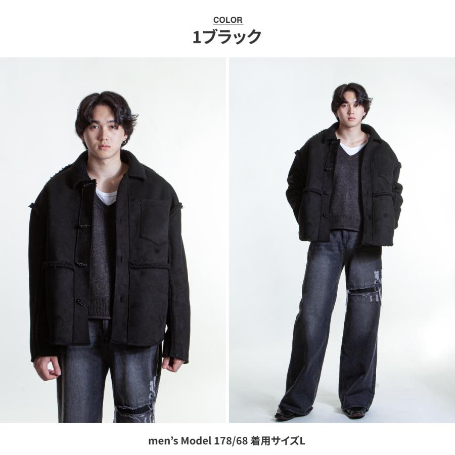 ジャケット メンズ ZIPFIVE WHITELINE アウター ムートン ジャケット メンズ ZIPFIVE WHITELINE アウター ムートン