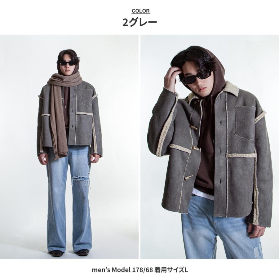 ジャケット メンズ ZIPFIVE WHITELINE アウター ムートン ジャケット メンズ ZIPFIVE WHITELINE アウター ムートン