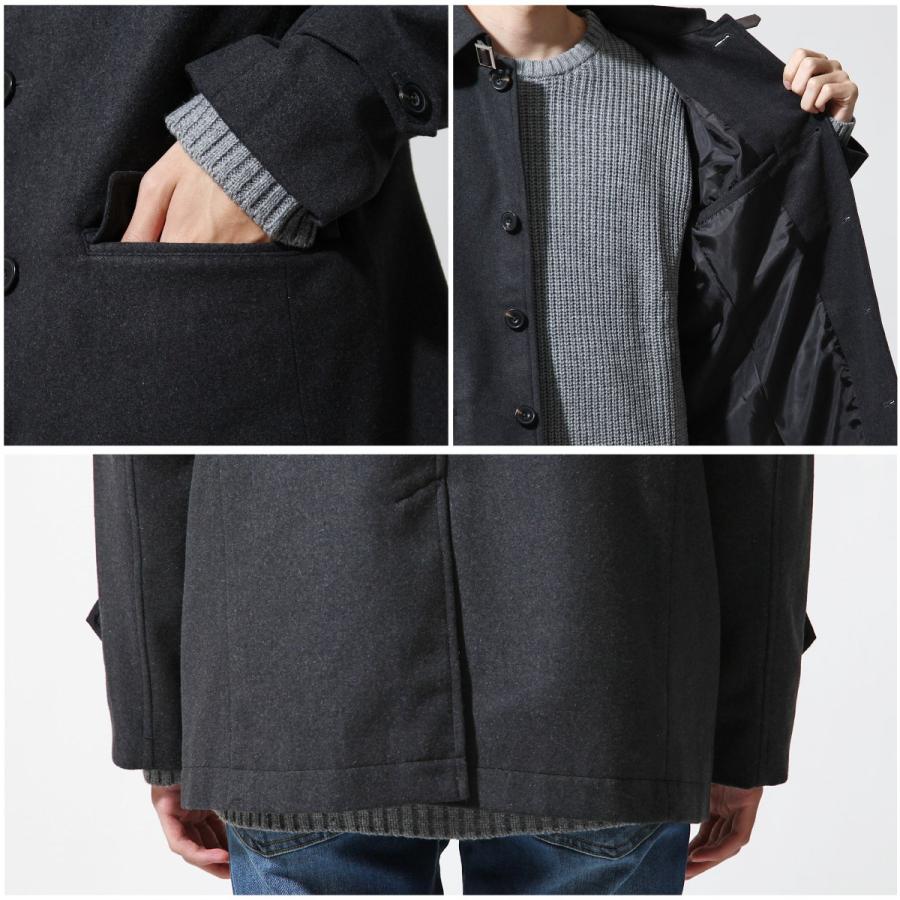 ZIP FIVE ピーコート メンズ ダッフルコート シングル メルトン ZIP FIVE ピーコート メンズ ダッフルコート シングル メルトン