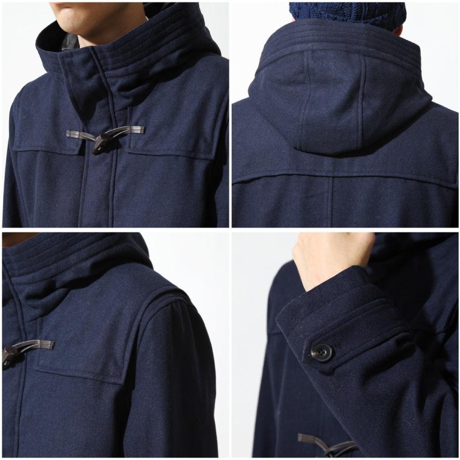 ZIP FIVE ピーコート メンズ ダッフルコート シングル メルトン ZIP FIVE ピーコート メンズ ダッフルコート シングル メルトン