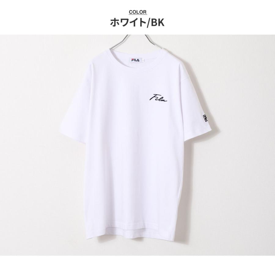 Tシャツ メンズ 半袖Tシャツ 半袖 ロゴ刺繍 ワンポイント 筆記体 クルーネック ファッション (fh8026)＃｜zip｜19