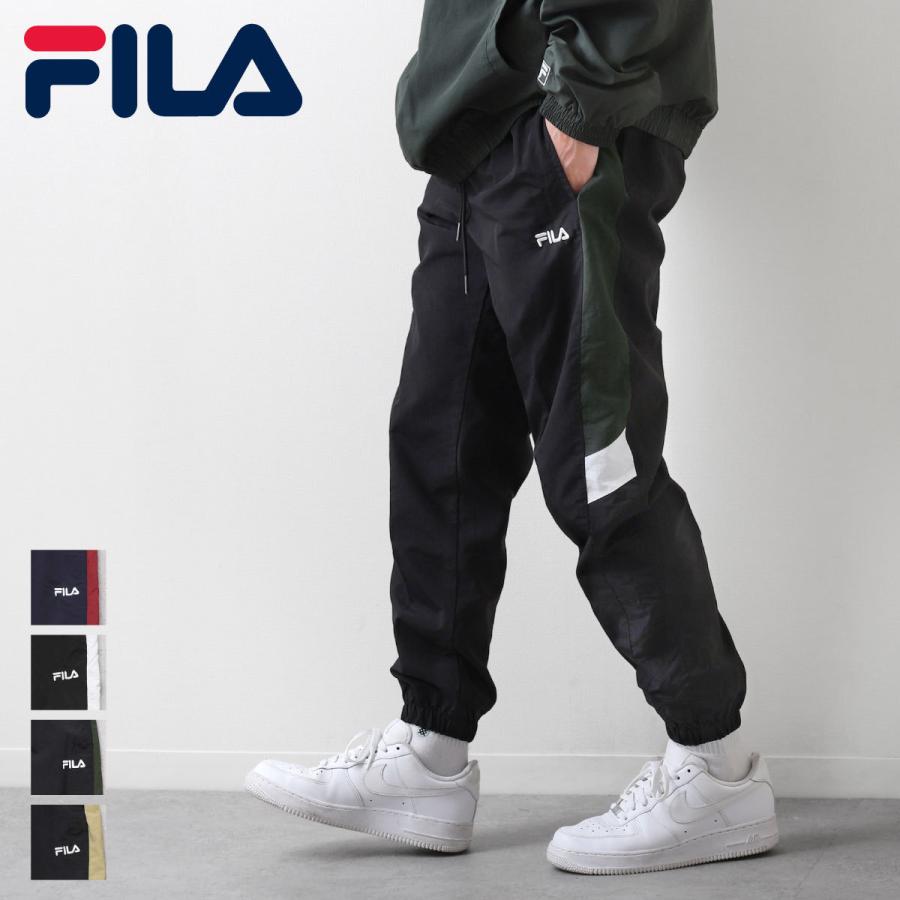 FILA スノーパンツ メンズ ナイロンパンツ イージーパンツ ジョガー 