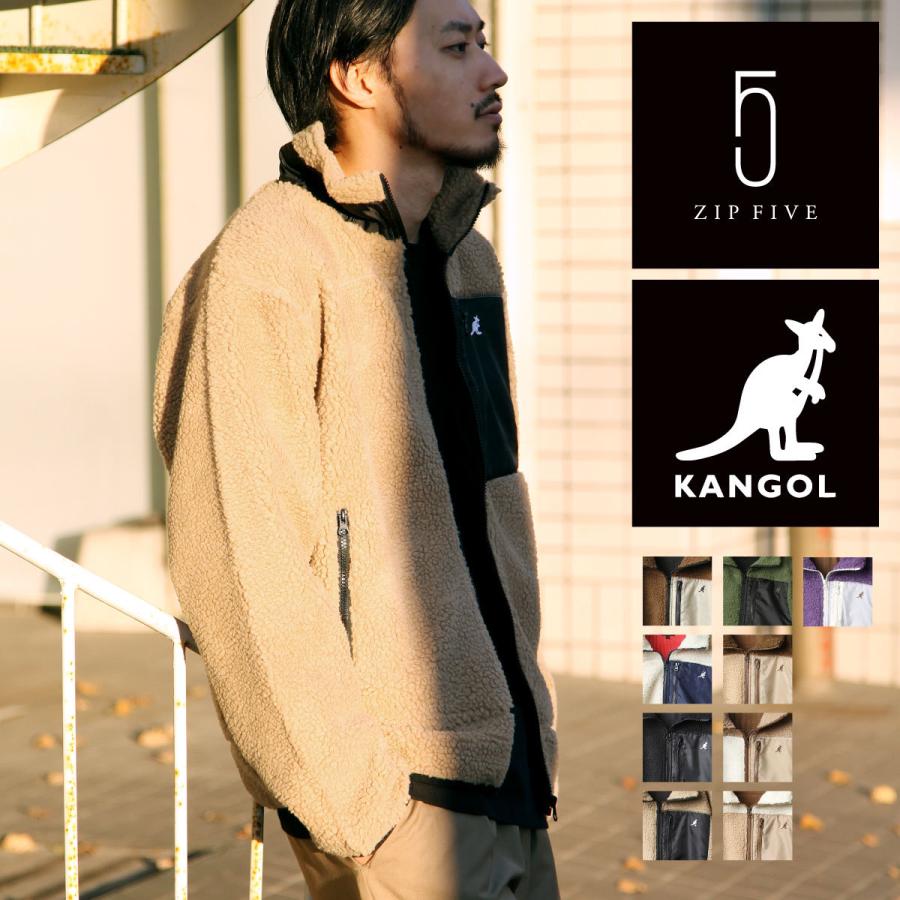 Kangol ジャケット メンズ アウター ボア フリース ブルゾン もこもこ ふわふわ 刺繍 ワンポイント アウトドア カンゴール Kgaf 0006 Zip 通販 Paypayモール