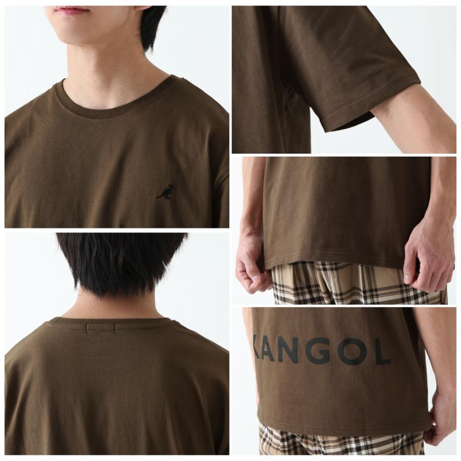 KANGOL Tシャツ メンズ おしゃれ 半袖 カットソー クルーネック プリント ロゴカンゴール 夏 夏物 夏服 (kgaf-0017) ＃｜zip｜07