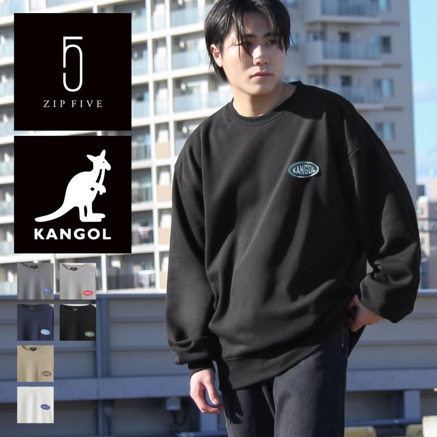 トレーナー メンズ スウェット ロゴ ワッペン ワンポイント ビッグシルエット カンゴール ファッション Kgaf 1321 Zip 通販 Paypayモール