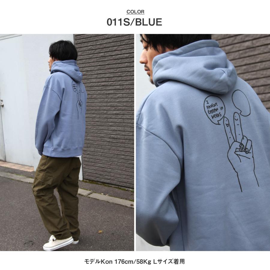 Mark ビッグシルエット ワイドシルエット Mg 0234 Zip 通販 Paypayモール Gonzales ビッグパーカー メンズ イラスト ロゴ ポケット 安い格安 Xperium Ai