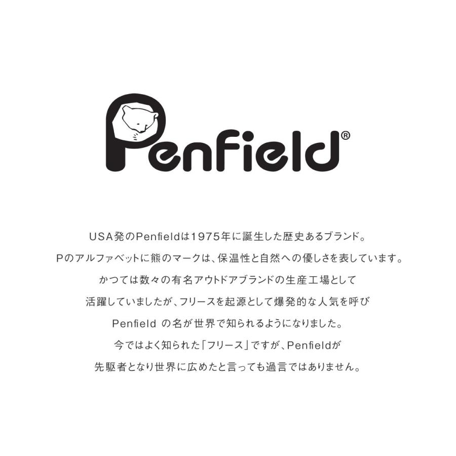 Tシャツ メンズ ロンT 長袖Tシャツ ポケット付き ピスネーム ワンポイント PENFIELD ペンフィールド ファッション (pf-mt5008)＃｜zip｜08