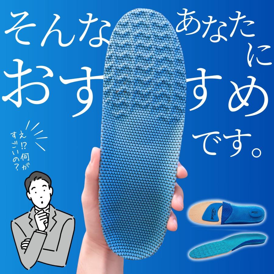 インソール 衝撃吸収 中敷き スポーツ 疲れない 足底筋膜炎 扁平足 o脚 姿勢矯正 外反母趾 スニーカー 靴 |  | 05