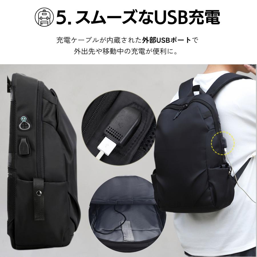 リュック メンズ ビジネスリュック リュックサック レディース 薄型 デイパック バックパック 軽量 通勤 通学 |  | 13