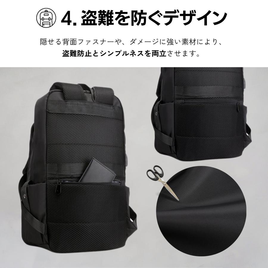 リュック メンズ ビジネスリュック リュックサック レディース 薄型 デイパック バックパック 軽量 通勤 通学 |  | 12