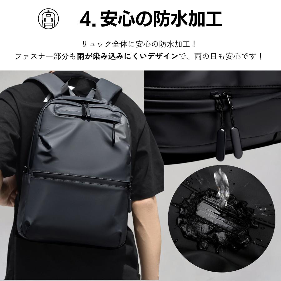 リュック メンズ レディース ビジネスリュック リュックサック バックパック 軽量 通勤 通学 デイパック |  | 12