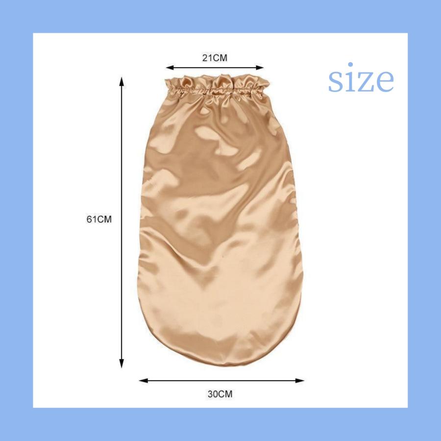 ナイトキャップ ロング アートシルク パジャマ レディース ヘアキャップ ロングヘア おすすめ ヘアケア 子供 |  | 14