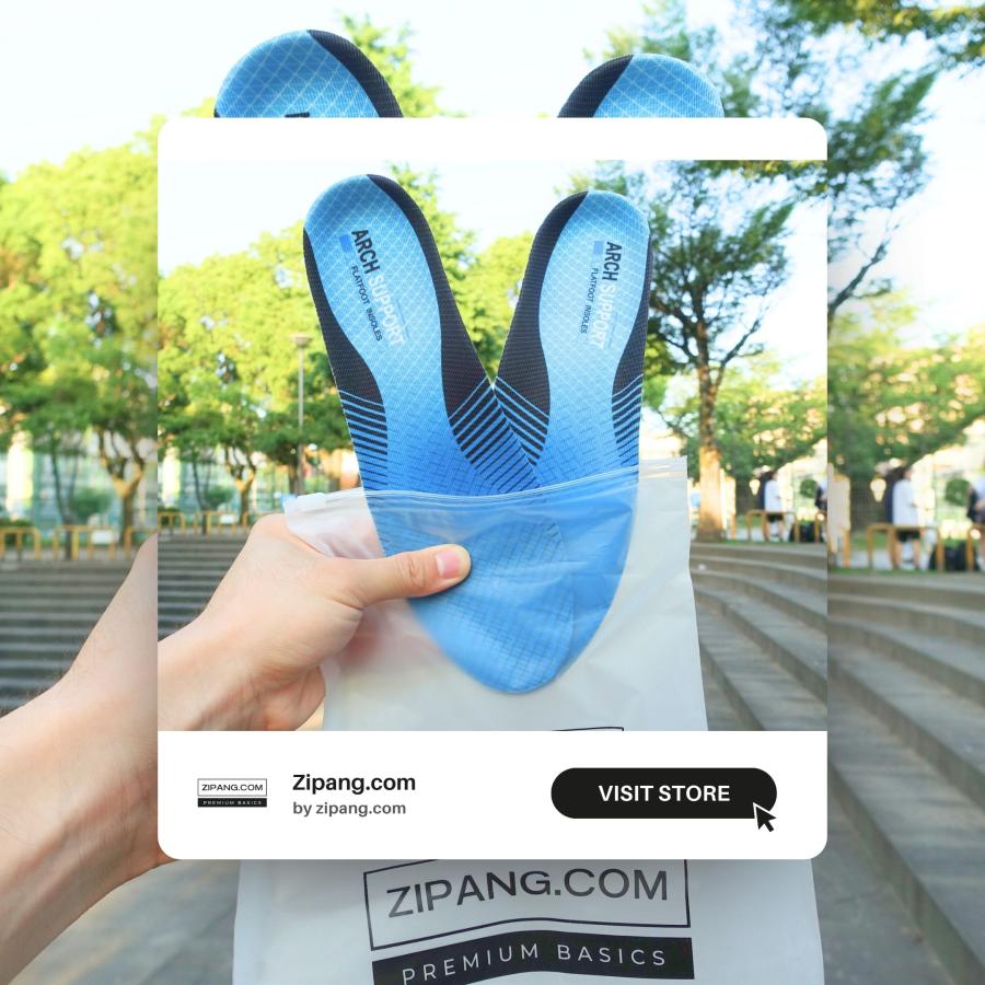 インソール 偏平足 中敷き 衝撃吸収 疲れない スポーツ 足底筋膜炎 靴 アーチサポート 土踏まず ブルー |  | 10