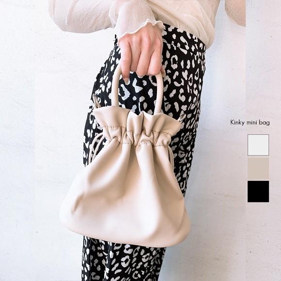 巾着バッグ レディース バッグ 巾着型ショルダーバッグ ショルダーバッグ ハンドバッグ ミニバッグ 大人カジュアル 韓国ファッション シンプル Ys 大人の韓国ファッション Loveberry 通販 Yahoo ショッピング