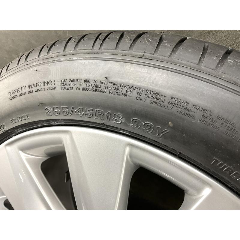 AU100 4E A8 4.2FSI クワトロ コンフォートP 純正 18インチ スペア