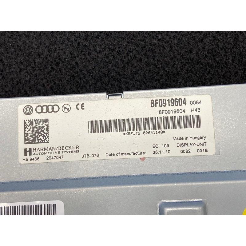 AU117 8R Q5 2.0TFSI クワトロ Sライン 純正 MMI ナビ/マルチ モニター