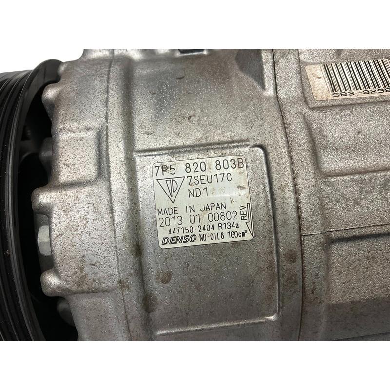 PR009 92A ポルシェ カイエン GTS 右H M48 エアコン コンプレッサー 7P5 820 803B ★動作OK : ジパング ...
