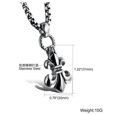 ユリの紋章 ステンレス ネックレス 闇金ウシジマくん着用 ベネチアンチェーン ジパリッチ インポートストア 通販 Yahoo ショッピング