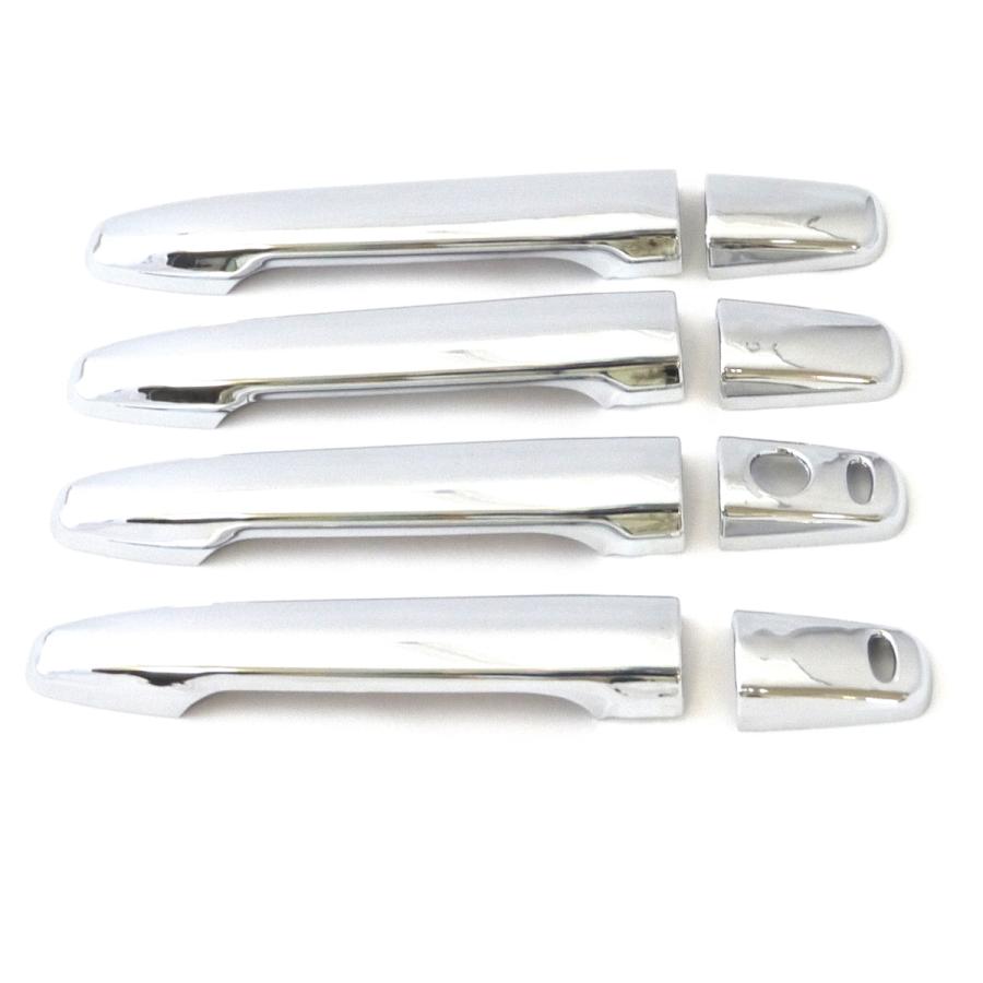 デリカ D:5 メッキ ドア ハンドル カバー 傷防止 ドレスアップ