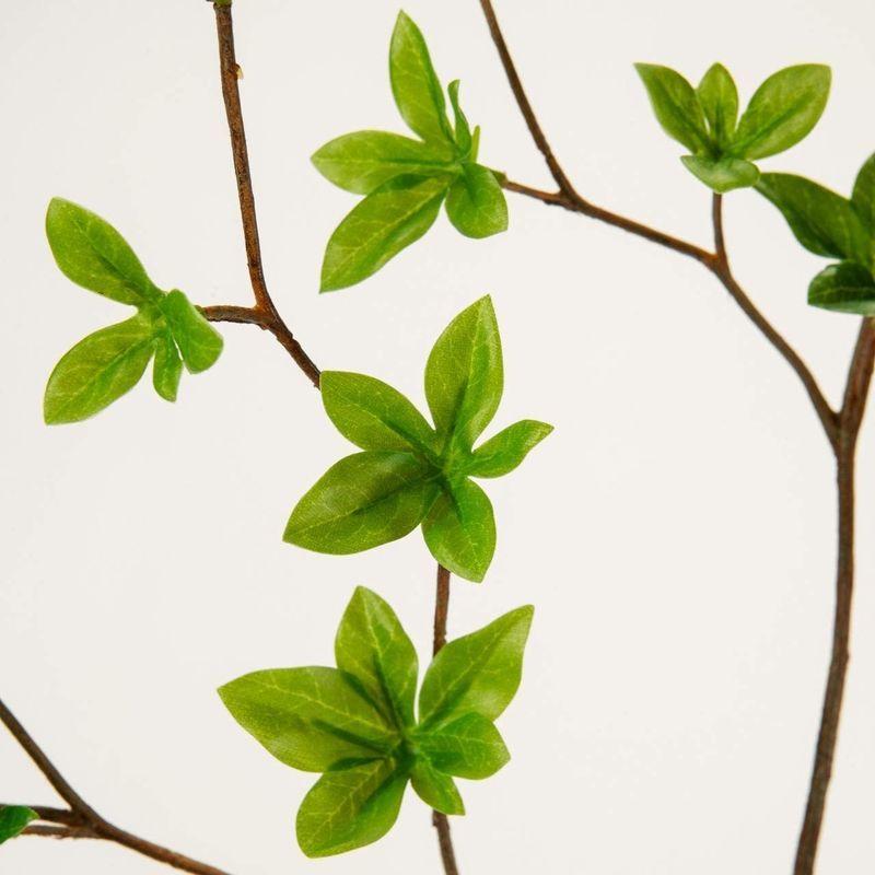 東京堂 アーティフィシャルフラワー 造花 ドウダンツツジ枝 小 グリーン Fg0071 1本 楽天市場 約3 5 長さ 葉の長さ 約84cm