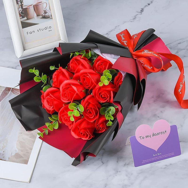 92 以上節約 Yueranhu ソープフラワー 誕生日 プレゼント 花束 枯れない 花 バラ 愛している ホワイトデー お返し 還暦祝い 記念日 敬老の日 Cisama Sc Gov Br