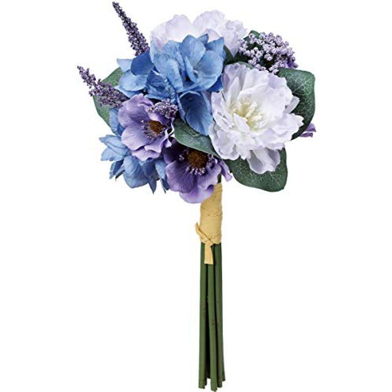 Asca 造花 アネモネミックスブーケ A 007 パープル 全長 33cm 59 以上節約