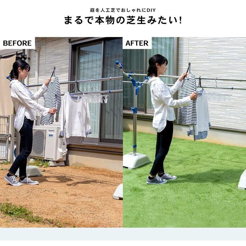 登場大人気アイテム コーナン オリジナル ガーデンターフ 芝丈約 35mm 巾約 1mx1m巻き 透水穴付 人工芝 Fifa公認工場製造 巾1mx1m巻 Wantannas Go Id