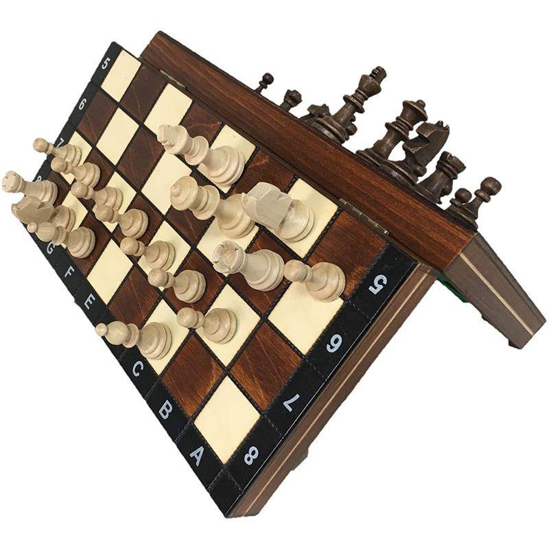ポーランド製 ハンドメイド・チェスセット Wegiel Chess Magnetic （マグネティック）日本正規品｜ziplaurent｜03