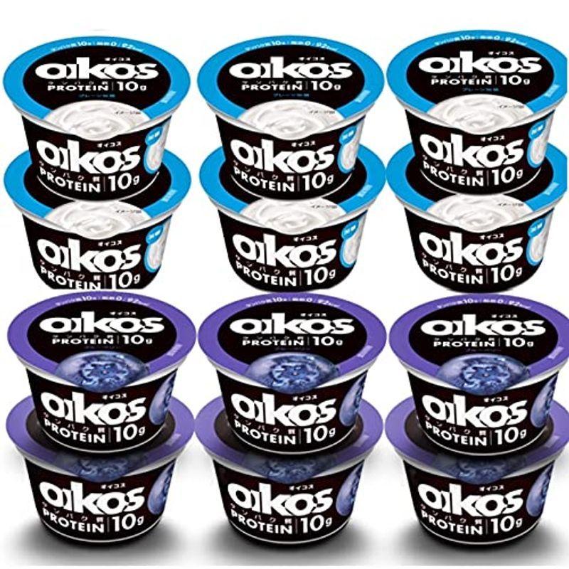 ダノン ヨーグルト オイコス お試し2種類 各6個セット 110g 12個入 ブルーベリー