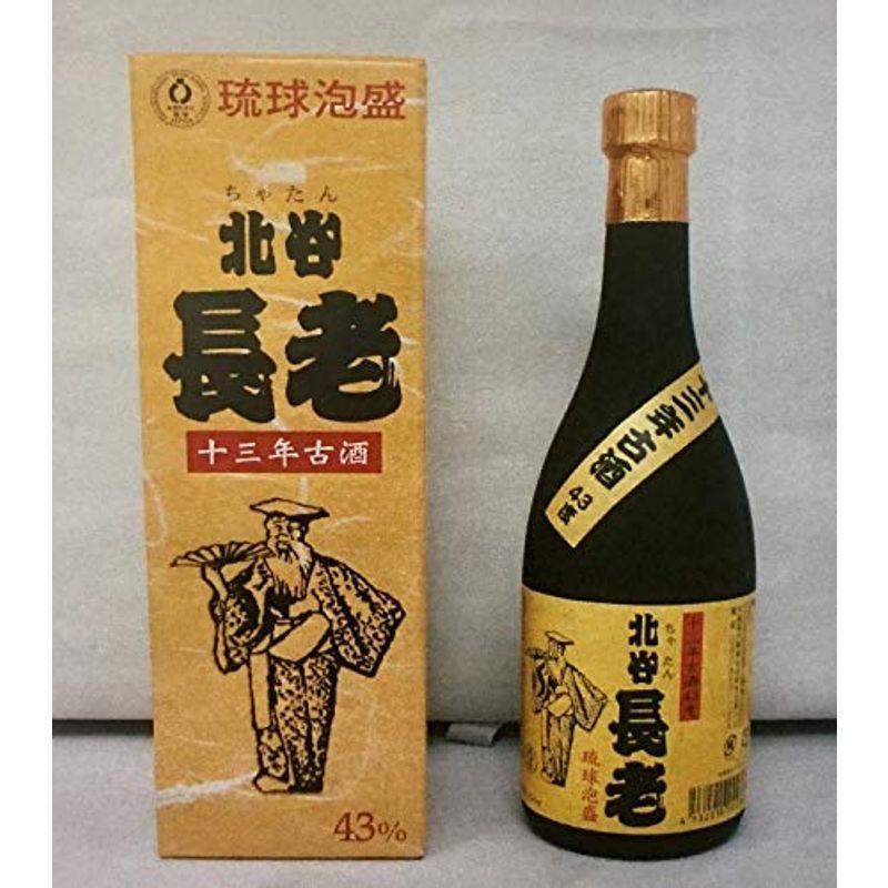 琉球泡盛 北谷長老 人気絶頂 日本最級 長期熟成古酒 43度 720ml