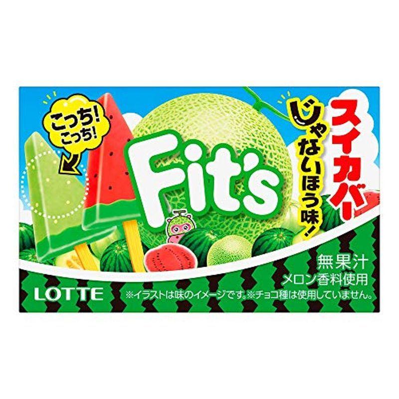 ギフト ロッテ Fit 039 S スイカバーじゃないほう味 12枚 10個